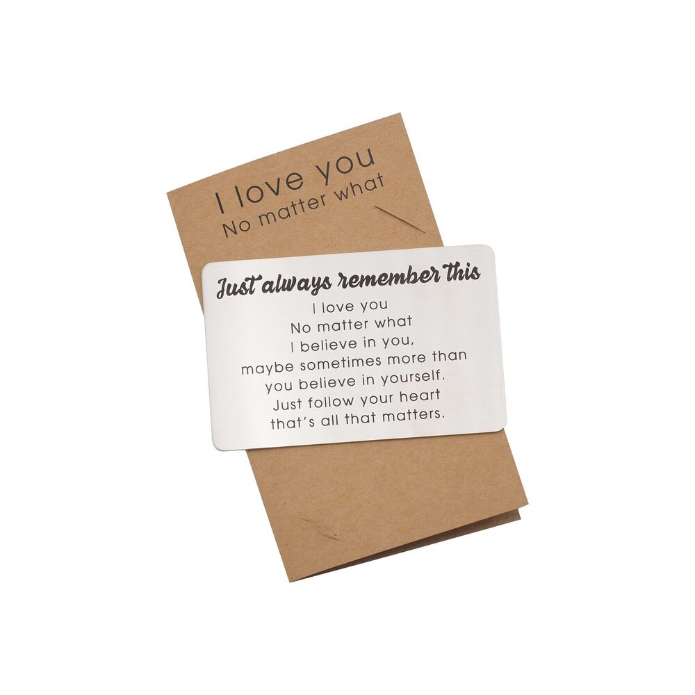 2619 Remember This Wallet Card, Inspirational Gifts for Special Someone - Picture 3 of 7